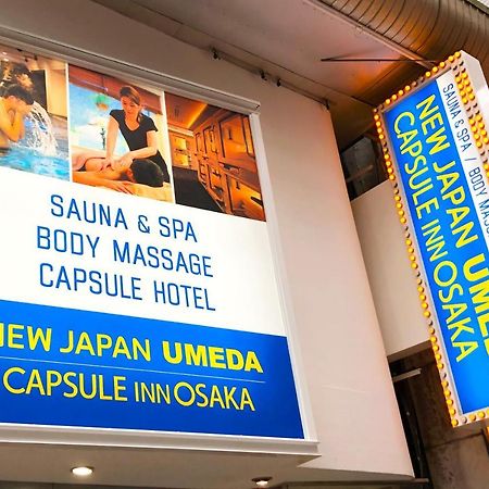 Capsule Inn Osaka Exterior foto