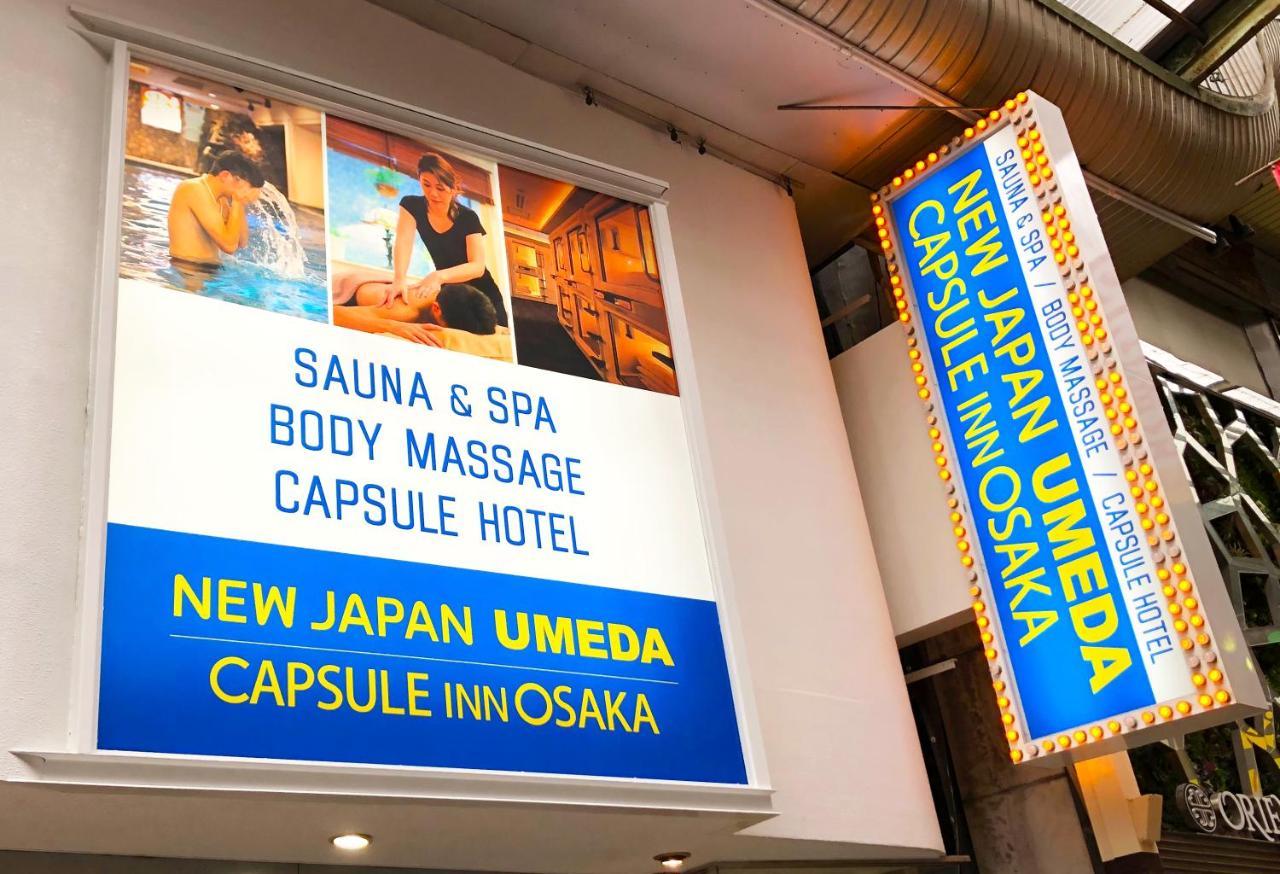 Capsule Inn Osaka Exterior foto